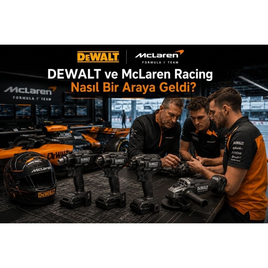 DEWALT ve McLaren Racing Nasıl Bir Araya Geldi