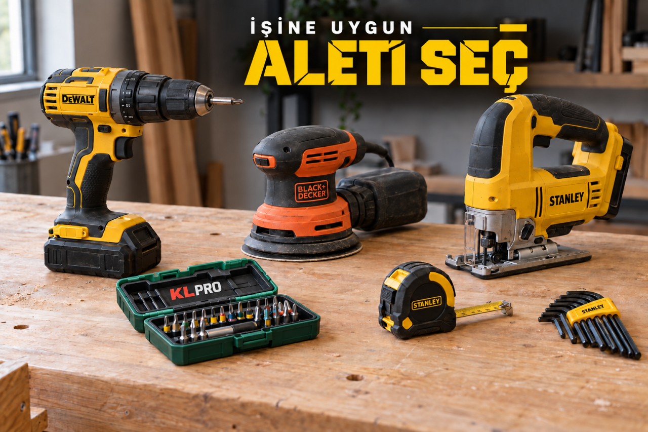 Bana Ne Lazım? İşe Göre El Aleti Seçim Rehberi