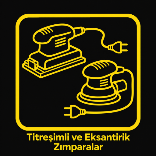 Titreşimli ve Eksantrik Zımparalarr