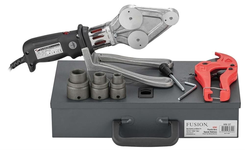 FUSION MİNİ-Set Plastik Boru Kaynak Makinası Seti