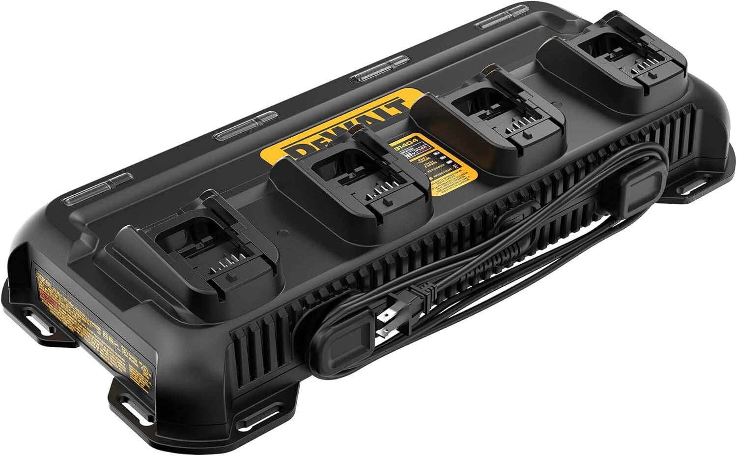DEWALT DCB1404-QW 18V 4A 4 Bağlantı Noktalı Akü Şarj Cihazı