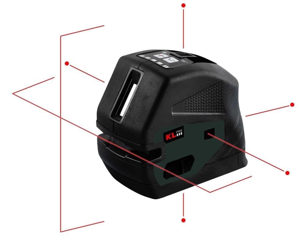 KLLZR232 Profesyonel Yatay/Dikey ve Nokta Otomatik Hizalamalı Lazer Distomat