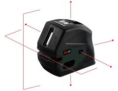 KLLZR232 Profesyonel Yatay/Dikey ve Nokta Otomatik Hizalamalı Lazer Distomat