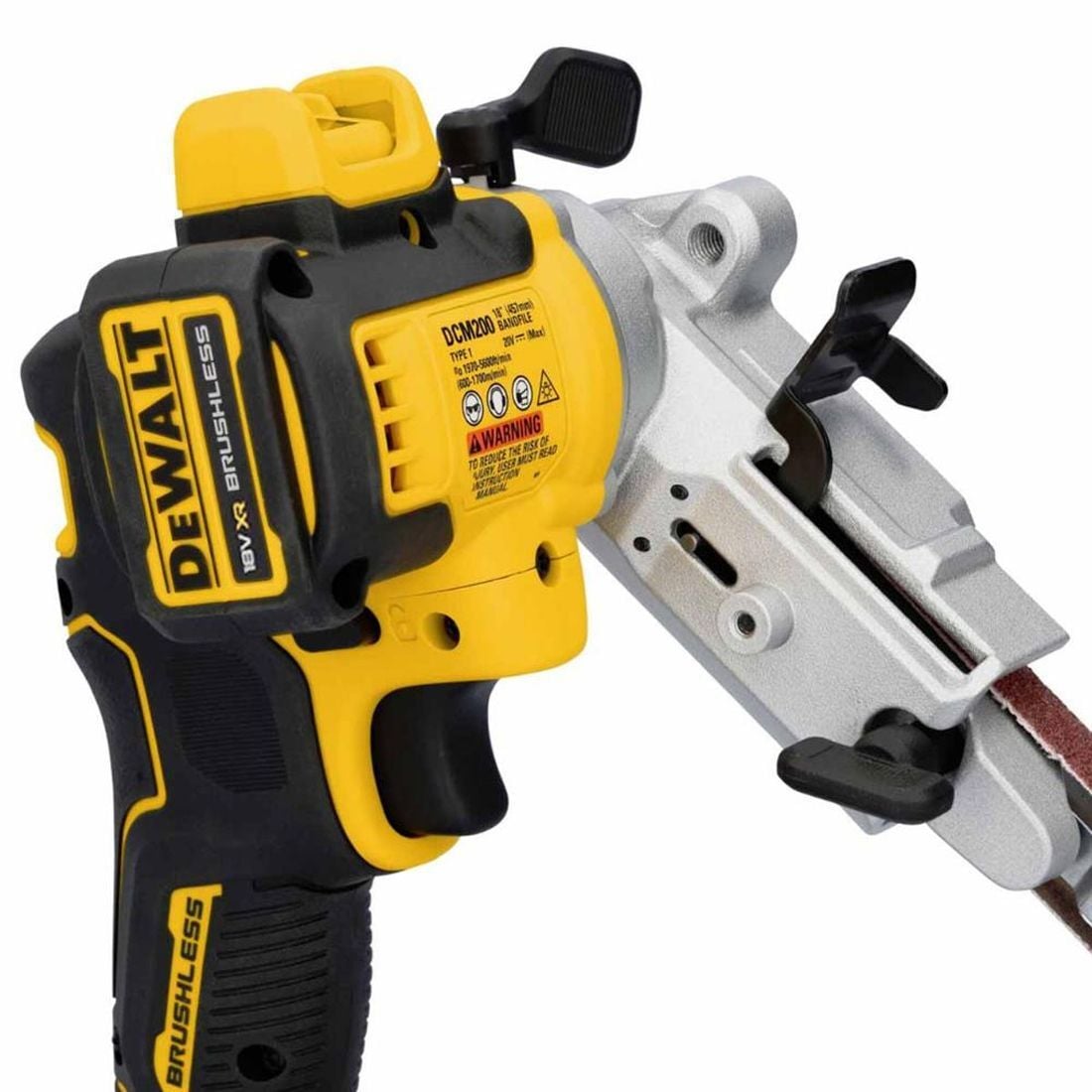 DEWALT DCM200NT-XJ 18V XR Şerit Zımpara (Aküsüz)