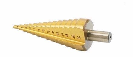 GFB 2422 Kademeli Saç Delme Ucu (Step Drill) 4 - 30 mm