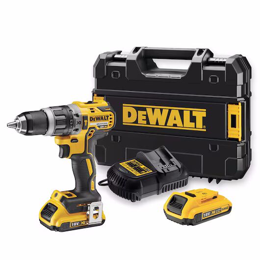 Dewalt DCD796D2-QW 18V 2.0Ah Kömürsüz Darbeli Matkap