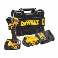 Dewalt DCF850P2T-QW 18V 5.0Ah Kömürsüz Darbeli Tornavida