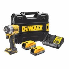 Dewalt DCF921E2T-QW 18V 1,7Ah PowerStack Kömürsüz Somun Sıkma