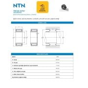 NTN RNA4906R 35x47x17 mm İğneli Rulman