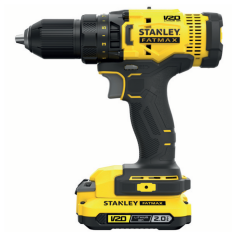 Stanley SCD700D2K-TR 18V 2.0AH V20 Çift Akülü Matkap