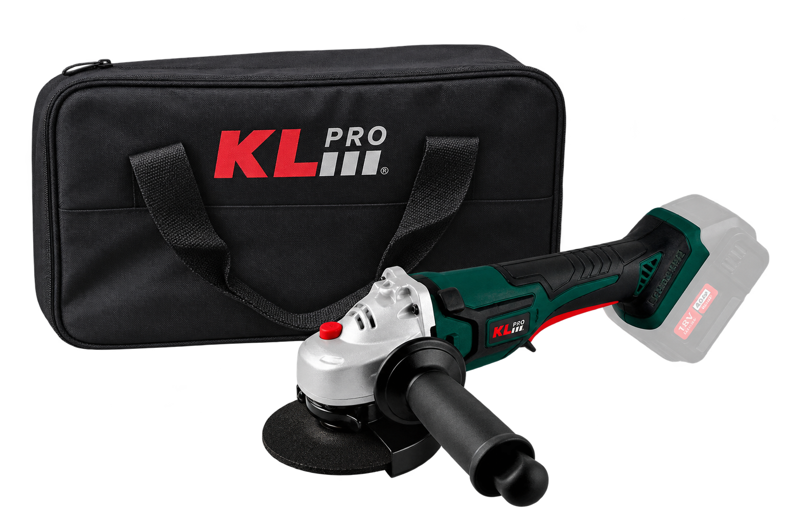KLPRO KLAT18B-00 18V 115mm Kömürsüz Avuç Taşlama