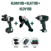 KLPRO KLNM18B + KLAT18B + KLDV18B 18V 2.0Ah Üçlü Set