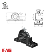 FAG UCP211 Yataklı Rulman