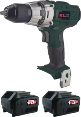 KLPRO KLDM18 18V Profesyonel Darbeli Matkap ( Tek Makine ) 5.0 Ah (2 x KLA1850 Batarya ve 1 x 4.5 A Şarj Cihazı)