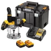 DEWALT DCW620P2-XJ 18V XR 5.0Ah Çift Akülü Dalma Freze