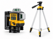 DEWALT DCLE14361GB-XJ 3x360° Yeşil Lazer + Tripod