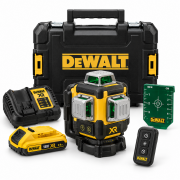 DEWALT DCLE34035D1-QW 18V 3x360° Yeşil Lazer Seti