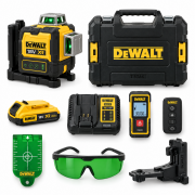 DEWALT DCLE34035D1-QW 18V 3x360° Yeşil Lazer Seti