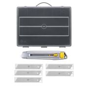 Stanley STHT10018-9 Kırmalı Maket Bıçağı ve Yedek Bıçak Seti