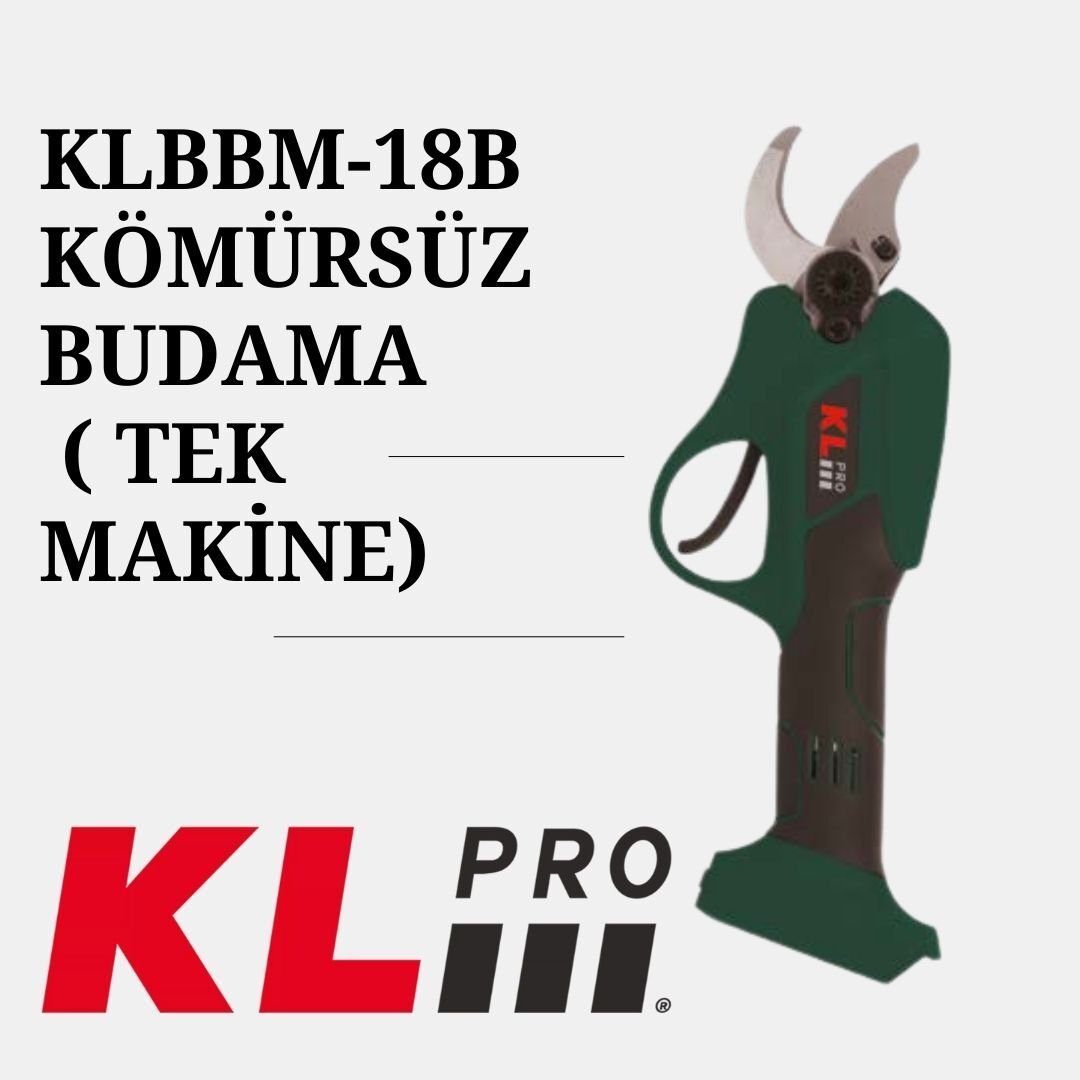 KLPRO KLBBM18B 18V Kömürsüz Dal Budama Makinesi Tek Makine ( Aküsüz)