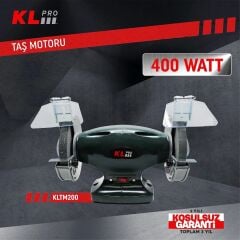 KLPRO KLTM200 200 mm Profesyonel Taş Motoru