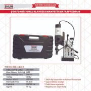 Shun OB400 Çok Fonksiyonlu Manyetik Matkap 45 mm 1650 Watt