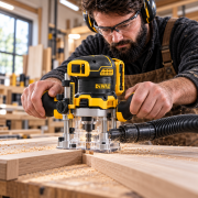DEWALT DCW604N-XJ 18V Akülü Freze (Tek Makine)