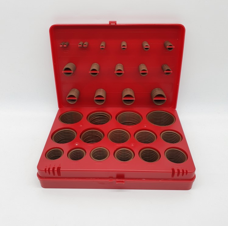 Box G 30 Ölçü 382 Parça İnch Ölçülü Viton Oring Seti