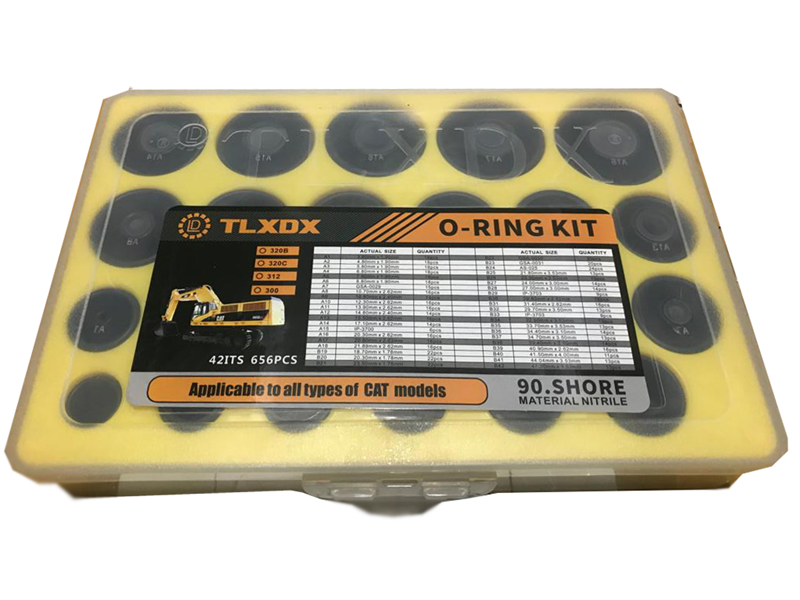 Caterpillar O-Ring Kit 656 Parça 90 Shore Büyük Set