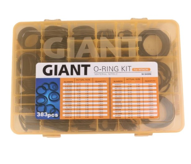 HITACHI O-RİNG KIT 383 Parça 90 SHORE