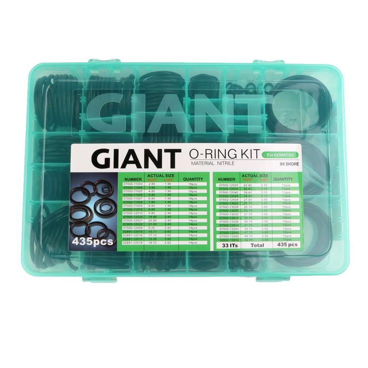 KOMATSU ORİNG KIT 435 Parça 90 SHORE