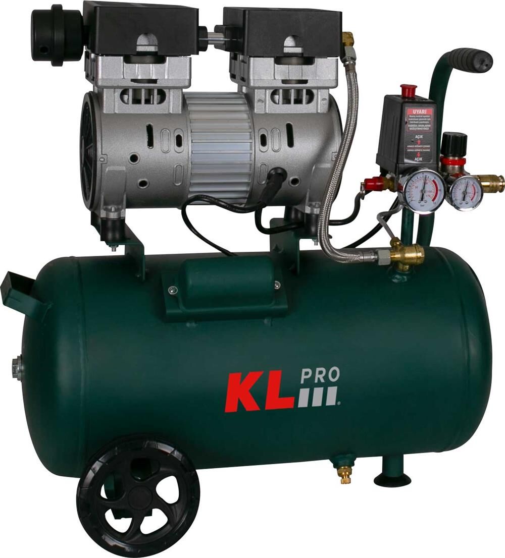 KLPRO KLK25S 1Hp / 24 Litre Sessiz Kompresör