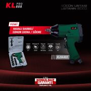 KLPRO KLHA403K Havalı Darbeli Somun Sıkma / Sökme Seti