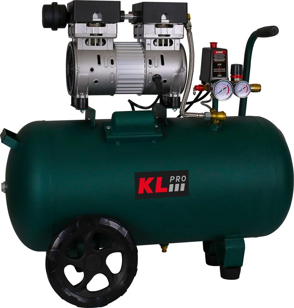 KLPRO KLK50S 1Hp / 50 Litre Sessiz Kompresör