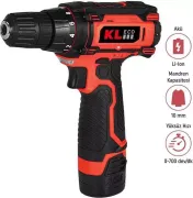 KLECO KE2213NM 12V 1,3 Ah Tek Akülü Şarjlı Darbesiz Matkap