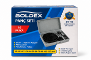 BOLDEX BLD3832 16 Parça 19-127 mm Panç Seti
