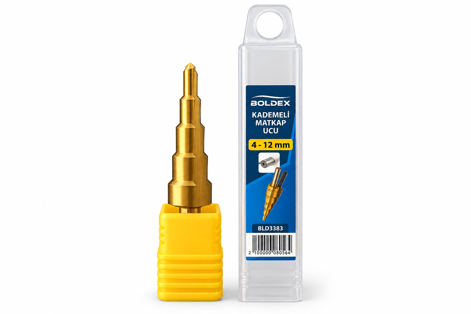 BOLDEX BLD3383 4-12 mm Kademeli Matkap Ucu