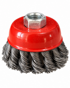 BOLDEX BLD1309 75 mm M14 Burgulu Çelik Tel Çanak Fırça