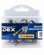BOLDEX BLD3359 11x45 mm Manyetik Somun Adaptörü Çatı Lokması