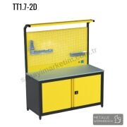 Metalle TT1.7-2D 1,7 Mt 2 Dolap Takım Tezgahı