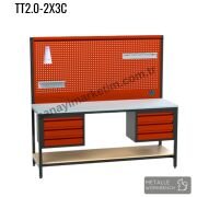 Metalle TT2.0-2X3C 2,0 Mt 6 Çekmece Takım Tezgahı