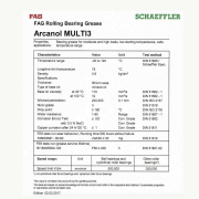 Fag Arcanol Multi 3/1 Kg Çok Amaçlı Gres Yağı