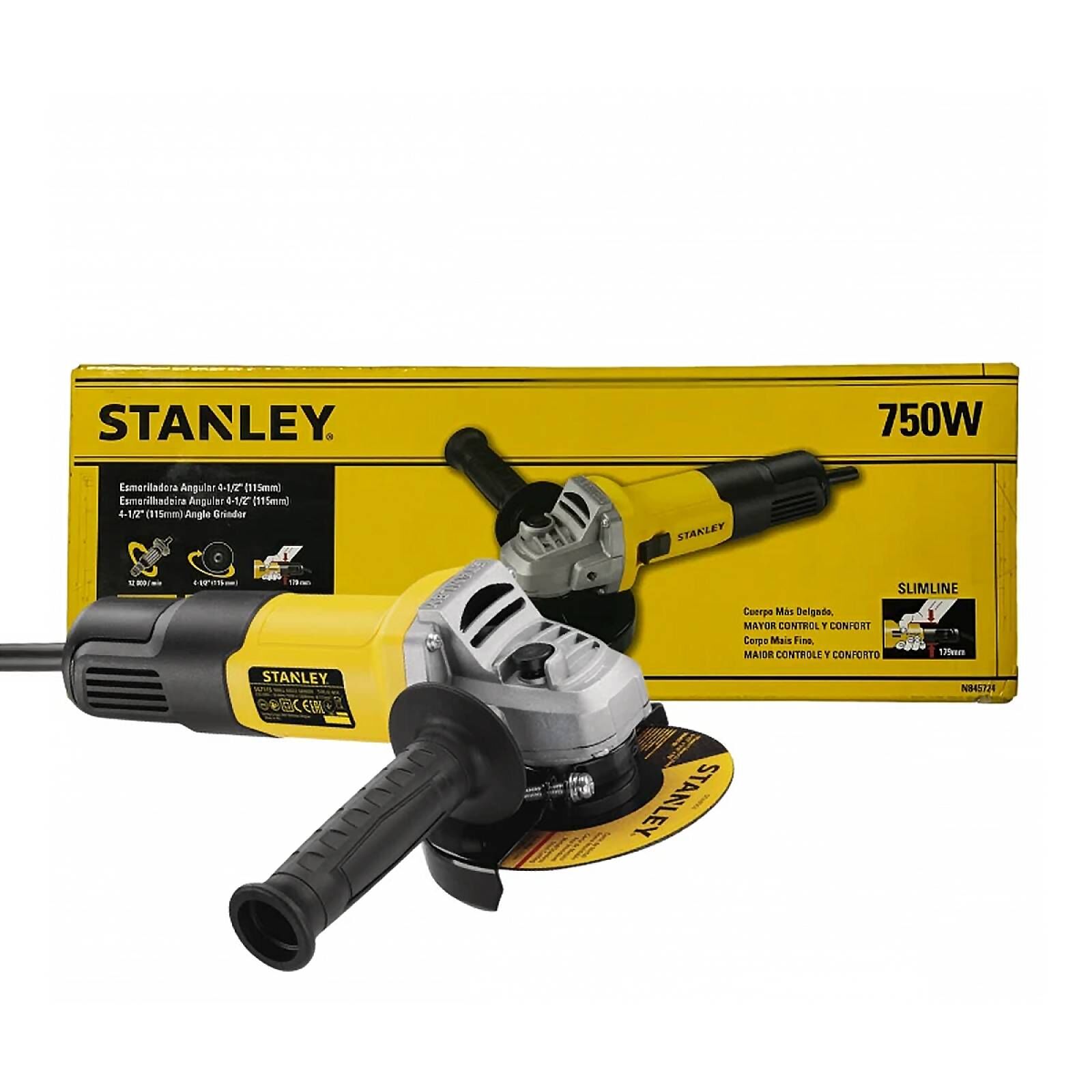 Stanley SG7115 750 Watt 115 MM Avuç Taşlama