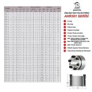 301-28 FB1 Tipi Konik Kilit 28*55