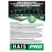 HaisPro RB-DB16 16V 2.0 Ah Çift Akülü Kömürsüz Vidalama Matkap