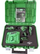 HaisPro RB-DB2101 21V 2.0Ah Çift Akülü Kömürsüz Darbesiz Vidalama Matkap