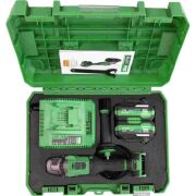 HaisPro JM-125A 21V 4.0Ah Çift Akülü Kömürsüz 125MM Avuç Taşlama