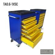 Metalle TA0.6-1X5C 5 Çekmece  Çalışma Masası