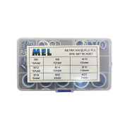 MEL 90 Parça Metrik Ölçülü Oringli Pul Seti