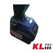KLDV18BH 18-50 18V 5.0 Ah Çift Akülü Kömürsüz Profesyonel Darbeli Vidalama